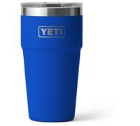 YETI Rambler 20 oz (591 ml) Stackable Cup with Removable Magslider Lid, Stainless Steel Vacuum Insulated Coffee Cup, Royal Blue