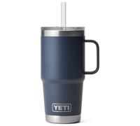 Yeti Coolers - Rambler Straw Mug - Insulated mug size 1035 ml, blue/grey