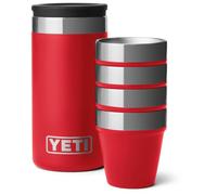 Yeti Coolers - Shot Glasses & Case - Mug size 50 ml, red