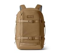 YETI Crossroads 27L Travel Backpack with Laptop Sleeve, Alpine Brown | Water & Abrasion-Resistant Laptop Backpack with Wide-Opening Design, Bottle Access & Luggage Pass-Through
