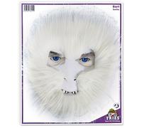Yeti Fur Mask White Beard Mask Animal Mask Full Mask Face Mask Snow Man