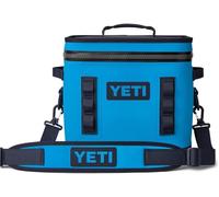 YETI Hopper Flip 12 Medium Cooler Bag (Big Wave Blue) - ColdCell Insulation & Leakproof Hydrolok Zip - Portable Cool Bag for Lunch on the Go - Fits 24 Cans or 7 kg Ice - 3 Year Warranty