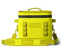 YETI Hopper Flip 12 Medium Cooler Bag (Firefly Yellow) - ColdCell Insulation & Leakproof Hydrolok Zip - Portable Cool Bag for Lunch on the Go - Fits 24 Cans or 7 kg Ice - 3 Year Warranty