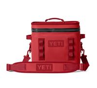 YETI Hopper Flip 12 Medium Cooler Bag (Rescue Red) - ColdCell Insulation & Leakproof Hydrolok Zip - Portable Cool Bag for Lunch on the Go - Fits 24 Cans or 7 kg Ice - 3 Year Warranty