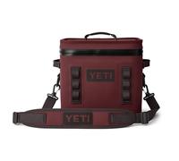 YETI Hopper Flip 12 Medium Cooler Bag (Wild Vine Red) - ColdCell Insulation & Leakproof Hydrolok Zip - Portable Cool Bag for Lunch on the Go - Fits 24 Cans or 7 kg Ice - 3 Year Warranty