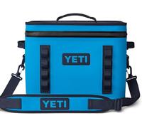 YETI Hopper Flip 18 Cool Bag, Portable & Insulated Backpack Cooler, Big Wave Blue, 18