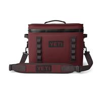 YETI Hopper Flip 18 Large Cool Bag (Wild Vine Red) - ColdCell Insulation & Leakproof Hydrolok Zip - Portable Cooler Bag for Full Days Out - Fits 30 Cans or 12 kg Ice - 3 Year Warranty