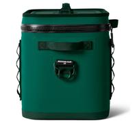 YETI Hopper Flip 18 Cool Bag, Portable & Insulated Backpack Cooler, Black Forest Green