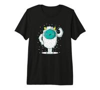 Yeti Ice Monster Breaks its Horns Winter Premium T-Shirt