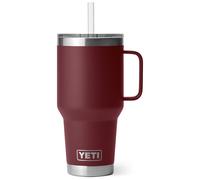 Rambler 35oz Straw Mug in Wild Vine Red