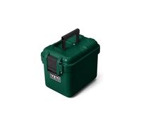 YETI LoadOut 15 GoBox Divided Waterproof Cargo Case, Dry Box, Camera Case, Fishing Tackle Box, Black Forest Green