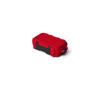 YETI LoadOut GoBox 1 Divided Waterproof Cargo Case, Dry Box, Camera Case, Fishing Tackle Box, Rescue Red