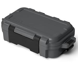 YETI LoadOut GoBox 1 Hard Shell Case with Tray & Silicone Pocket, Charcoal