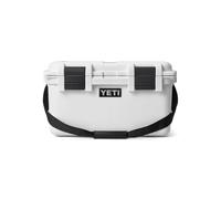 YETI LoadOut GoBox 30 Gear Case, White | Waterproof Storage Box for Tools, Gear & Camp Essentials, Heavy-Duty Stackable Tool Box with Tray & Divider