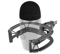 Yeti Nano Shock Mount with Pop Filter, Custom Built for Blue Yeti Nano Mic | Anti-Vibration Suspension Shock Mount Holder Clip Compatible with Blue Yeti Nano Microphones