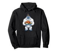 Yeti Pilgrim Feast Thanksgiving Pullover Hoodie