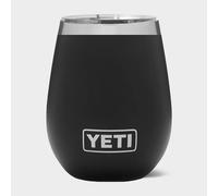 YETI Rambler 10 oz (295ml) Insulated Wine Tumbler, Black | DuraSip Ceramic-lined Travel Tumbler with MagSlider Lid (not leakproof) for Campfires, Picnics & Outdoor Gatherings