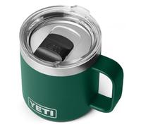 YETI Rambler 10 oz (295 ml) Stackable Coffee Mug, Black Forest Green