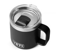 YETI Rambler 10 oz (295 ml) Stackable Coffee Mug (Black) - Travel Mug with Durasip Ceramic Lining - Insulated Coffee Cup with MagSlider Lid (Not Leakproof) - 5 Year Warranty