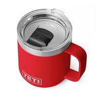 YETI Rambler 10 oz (295 ml) Stackable Coffee Mug, Rescue Red