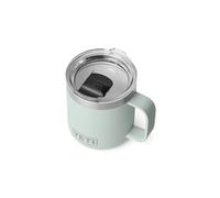 YETI Rambler 10 oz (295 ml) Stackable Mug with Durasip Ceramic Lining, Stainless Steel Vacuum Insulated Coffee Cup with Removable Magslider Lid, Ridgeline