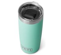 YETI Rambler 10 oz (295 ml) Tumbler, Seafoam | Stainless Steel Coffee Travel Mug with MagSlider Lid (Not Leakproof), Insulated Coffee Cup Keeps Drinks Hot or Cold