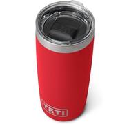 YETI Rambler 10 oz (295 ml) Tumbler with Removable Magslider Lid, Stainless Steel Vacuum Insulated Coffee Cup, Rescue Red