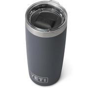 YETI Rambler 10 oz (295 ml) Tumbler with Removable Magslider Lid, Stainless Steel Vacuum Insulated Coffee Cup, Charcoal