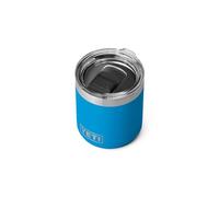 YETI Rambler 10 oz Stackable Lowball 2.0, Vacuum Insulated, Stainless Steel with MagSlider Lid, Big Wave Blue