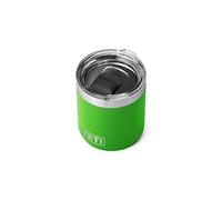 Yeti Rambler 10 oz Stackable Lowball 2.0, Vacuum Insulated, Stainless Steel with MagSlider Lid, Canopy Green