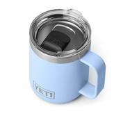 YETI Rambler 10 oz Stackable Mug, Vacuum Insulated, Stainless Steel with MagSlider Lid, Big Sky Blue