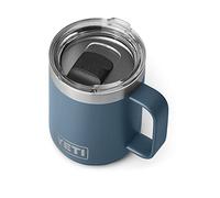 YETI Rambler 10 oz Stackable Mug, Vacuum Insulated, Stainless Steel with MagSlider Lid, Nordic Blue