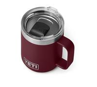 YETI Rambler 10 oz Stackable Mug, Vacuum Insulated, Stainless Steel with MagSlider Lid, Wild Vine Red