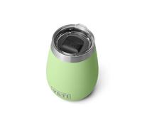 YETI Rambler 10 oz Wine Tumbler, Vacuum Insulated, Stainless Steel with MagSlider Lid, Key Lime