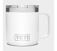 YETI Rambler Mug, Vacuum Insulated Stainless Steel Stackable Mug with Magslider Lid, White, 10 oz (296 ml)