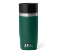 YETI Rambler 12 oz (355 ml) Coffee Travel Bottle with 100% Leakproof Hotshot Commuter Cap, Vacuum Insulated Stainless Steel Tea & Coffee Cup Travel Mug, Black Forest Green