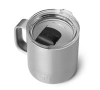 YETI Rambler 14 oz (414 ml) Stackable Coffee Mug, Stainless Steel | Travel Mug with Durasip Ceramic Lining, Insulated Coffee Cup with MagSlider Lid (Not Leakproof), Dishwasher Safe