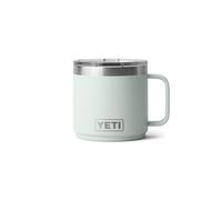 YETI Rambler 14 oz Ceramic Lined Stackable Mug, Ridgeline | Double-Wall Vacuum Insulated, Stainless Steel with MagSlider Lid