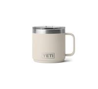 YETI Rambler 14 oz Ceramic Lined Stackable Mug, Vacuum Insulated, Stainless Steel with MagSlider Lid, Cape Taupe