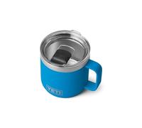 YETI Rambler 14 oz Stackable Mug, Vacuum Insulated, Stainless Steel with MagSlider Lid, Big Wave Blue