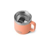 YETI Rambler 14 oz Stackable Mug, Vacuum Insulated, Stainless Steel with MagSlider Lid, Lowcountry Peach