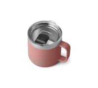YETI Rambler 14 oz Stackable Mug, Vacuum Insulated, Stainless Steel with MagSlider Lid, Sandstone Pink