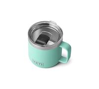 YETI Rambler 14 oz Stackable Mug, Vacuum Insulated, Stainless Steel with MagSlider Lid, Seafoam
