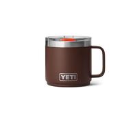 YETI Rambler 14 oz Stackable Mug, Vacuum Insulated, Stainless Steel with MagSlider Lid, Wetlands Brown