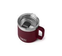 YETI Rambler 14 oz Stackable Mug, Vacuum Insulated, Stainless Steel with MagSlider Lid, Wild Vine Red
