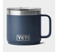 YETI Rambler 14 oz (414 ml) Stackable Mug with Durasip Ceramic Lining, Stainless Steel Vacuum Insulated Coffee Cup with Removable Magslider Lid, Navy