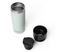 YETI Rambler 16 oz (473 ml) Coffee Travel Bottle with 100% Leakproof Hotshot Commuter Cap, Vacuum Insulated Stainless Steel Tea & Coffee Cup Travel Mug, Ridgeline