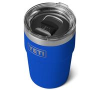 YETI Rambler 16 oz (473 ml) Stackable Cup with Removable Magslider Lid, Stainless Steel Vacuum Insulated Coffee Cup, Royal Blue