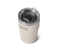 YETI Rambler 16 oz Stackable Tumbler, Vacuum Insulated, Stainless Steel with MagSlider Lid, Cape Taupe