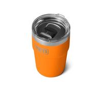 YETI Rambler 16 oz Stackable Tumbler, Vacuum Insulated, Stainless Steel with MagSlider Lid, King Crab